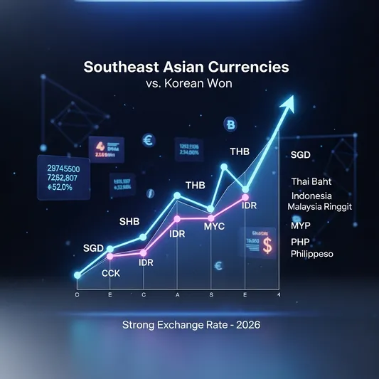 2026년 동남아 환율이 비싼이유, 이제는 예전의