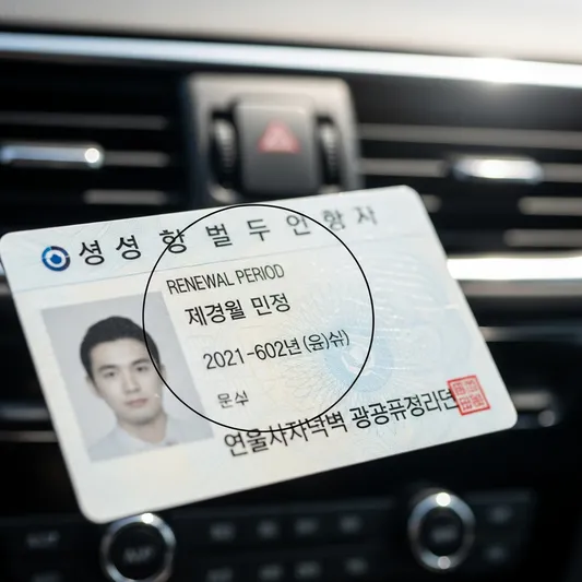 2026년 운전면허갱신기간 변경, 놓치면 과태료 폭탄? 최신 정보 총정리