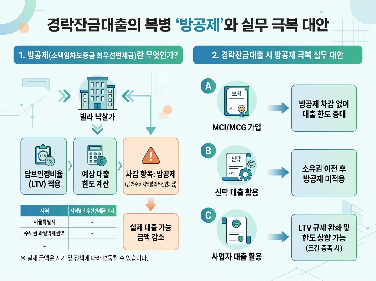 경락잔금대출의 복병 '방공제'와 실무 극복 대안 설명 이미지