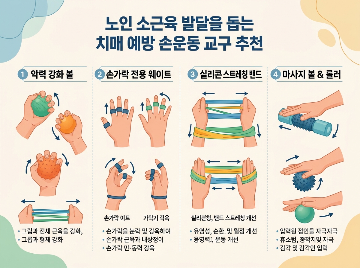 노인 소근육 발달을 돕는 치매 예방 손운동 교구 추천 설명 이미지