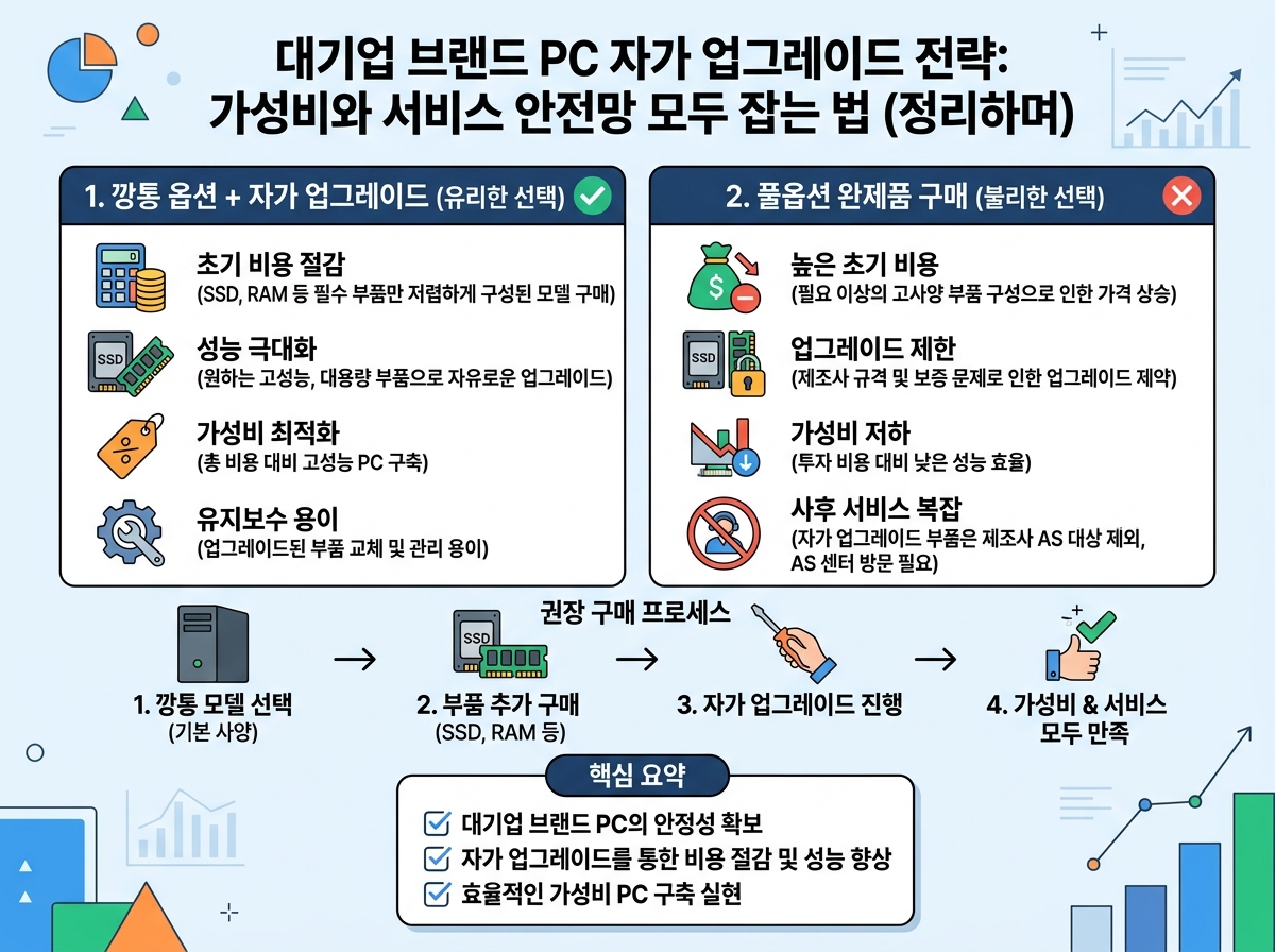 정리하며: 가성비와 서비스 안전망 모두 잡는 법 설명 이미지