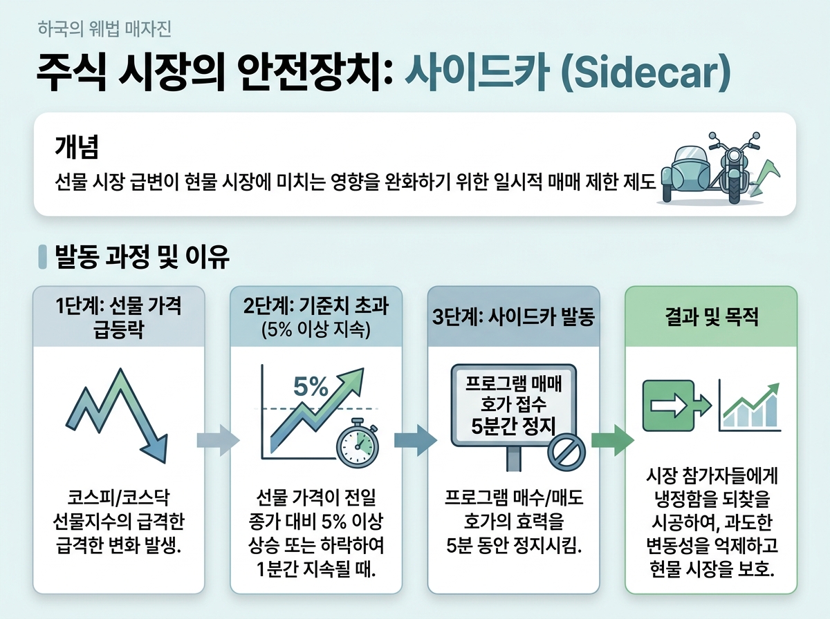 사이드카의 개념과 발동하는 근본적인 이유 설명 이미지
