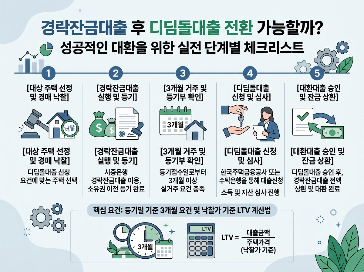 성공적인 대환을 위한 실전 단계별 체크리스트 설명 이미지