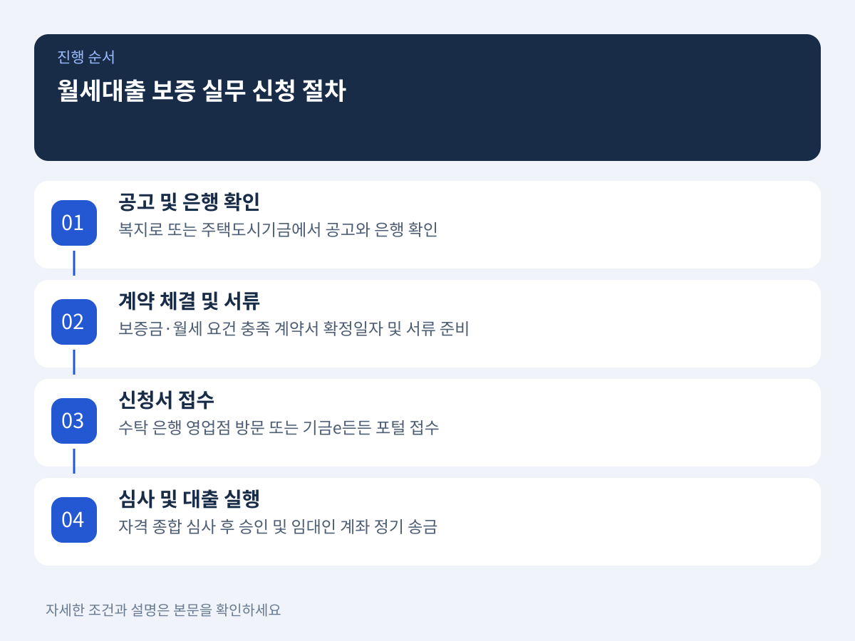 심사 탈락과 지연을 방지하는 5단계 실무 신청 절차는 무엇인가? 설명 이미지